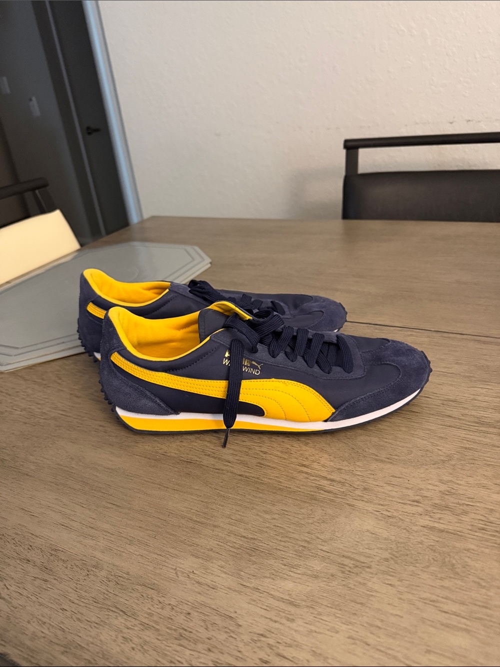 Puma Whirlwind Sneakers - Navy & Yellow